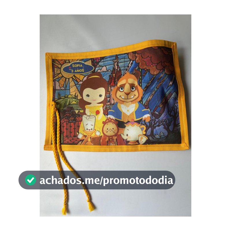 Kit de Lousas Personalizadas A Bela e a Fera