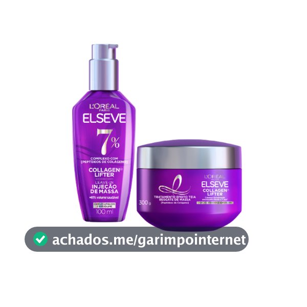 Kit Colágeno Lifter L'oréal Paris Creme Tratamento 300g + Sérum 100ml