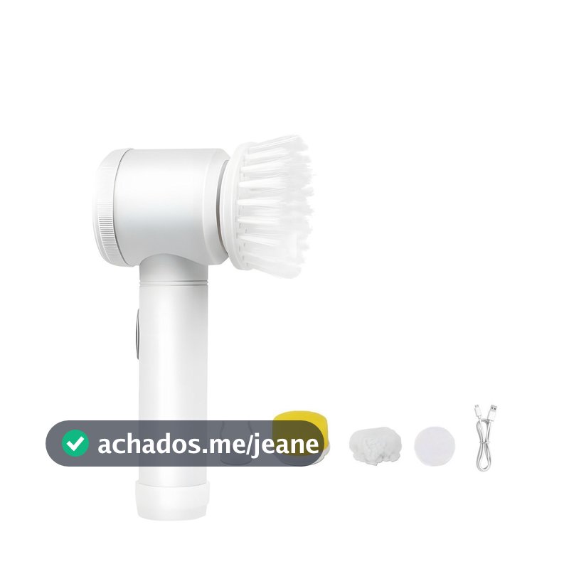 Escova De Limpeza Elétrica 5 Em 1 Purificador De Energia Mágica Para Cozinha, Banheiro