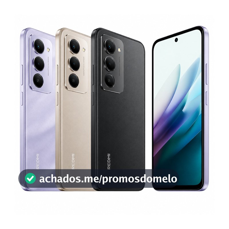 Xiaomi Redmi 15 4G 7000mAh — Tela 6,9" 144Hz, Snapdragon 685 e Até 256GB
