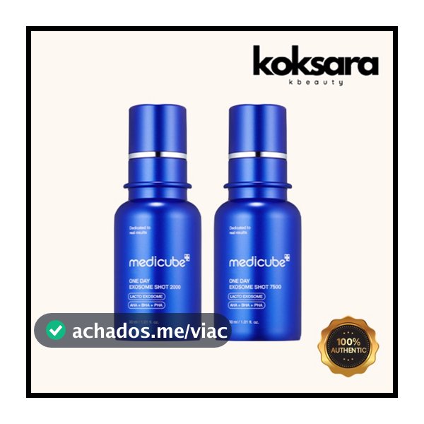 medicube zero Ampola De Poros De Tiro exosome De Um Dia 2000/7500 30ml , 2000 5ml