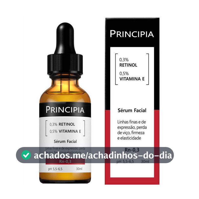Sérum Principia Retinol 0,3% + Vitamina E - Rn-0,3 Skincare