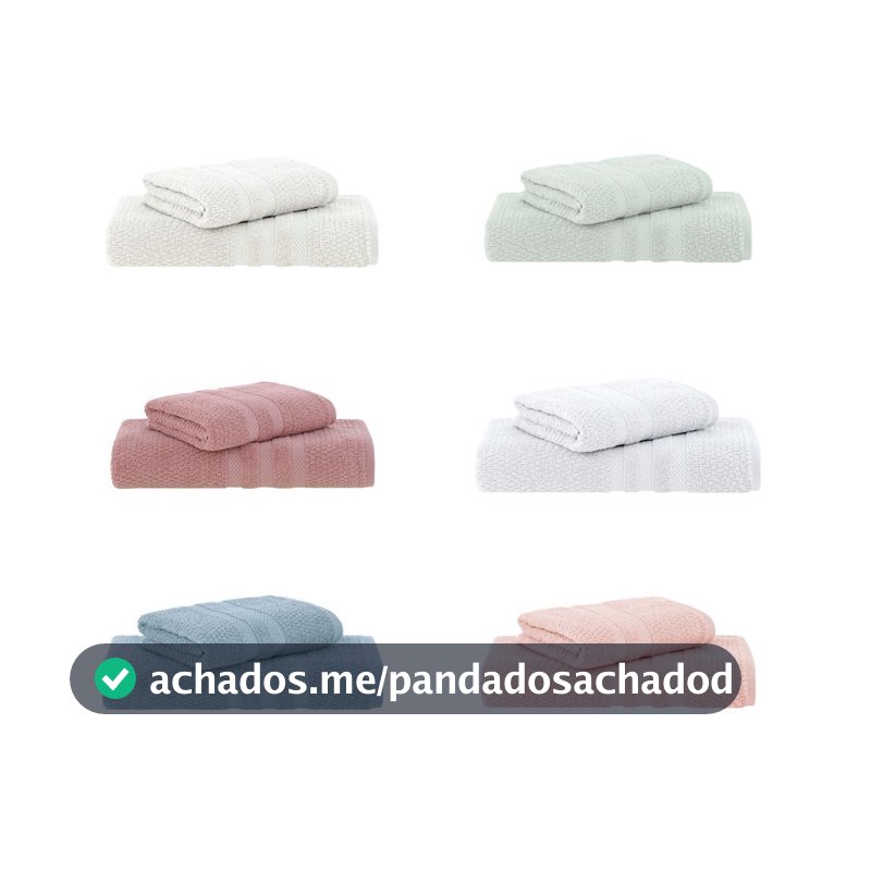 Jogo de Toalhas Buddemeyer Vanilla Extra Soft 2 peças