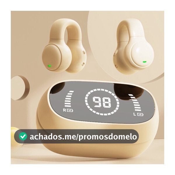 Fones de ouvido sem fio Bluetooth Ear-Hook 5.3 Mini fones de ouvido estéreo para Android Ios -B4/B3