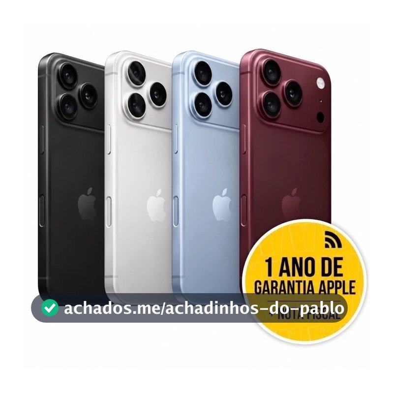 Celular Apple iPhone 18 Pro e 18 Pro Max 256GB 512GB 5G NFC com Nota Fiscal Lançamento Envio Imediato