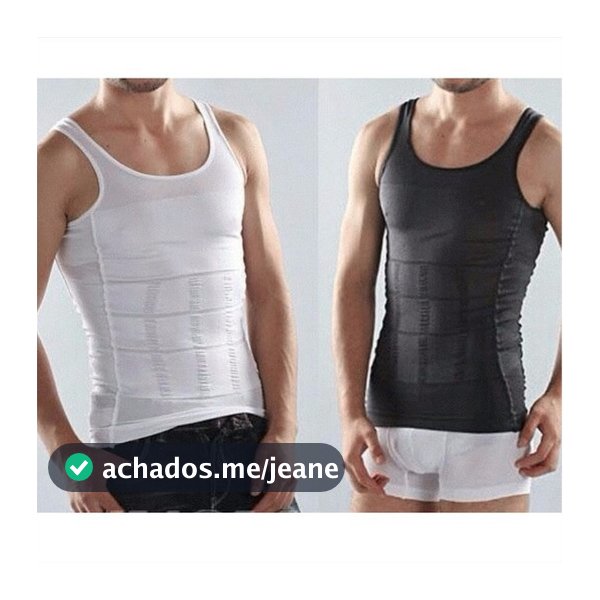 Cinta Colete Redutora Camisa Modeladora Slim Fit Postural Ginecomastia