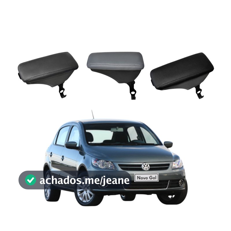 Apoio Encosto de Braço Gol G5 G6 G7 G8 2005 a 2022 4 Portas Courvin Descanso Articulado Acessórios