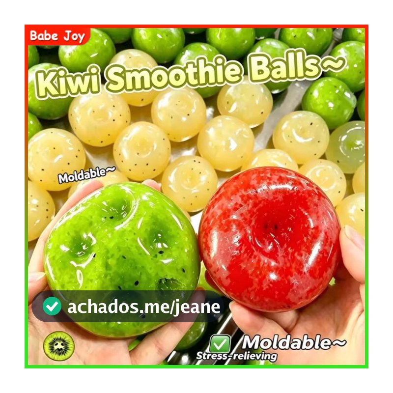 Novo Brinquedo De Apertar Para Alívio Do Estresse De Melancia E Kiwi De Recuperação Lenta-Modelo De Frutas Realista