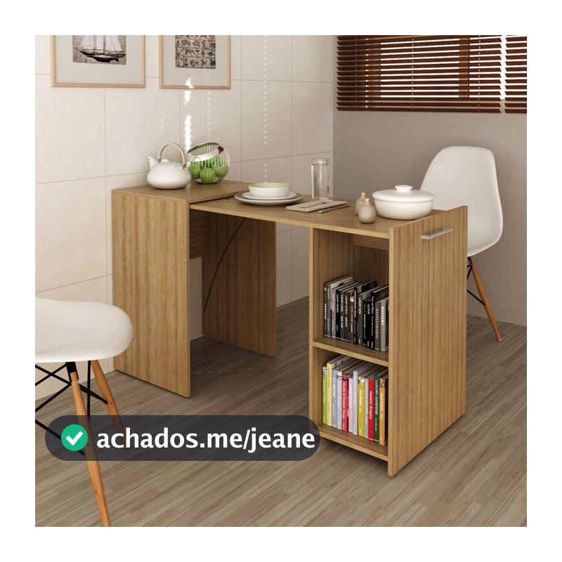 Armário para Escritório Retrátil 1 Prateleira