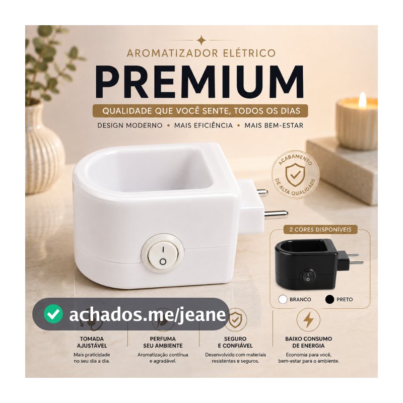 DIFUSOR AROMATIZADOR ELÉTRICO BIVOLT AROMATIZADOR DE AMBIENTE TOMADA ESSÊNCIAS CASA PERFUMADA