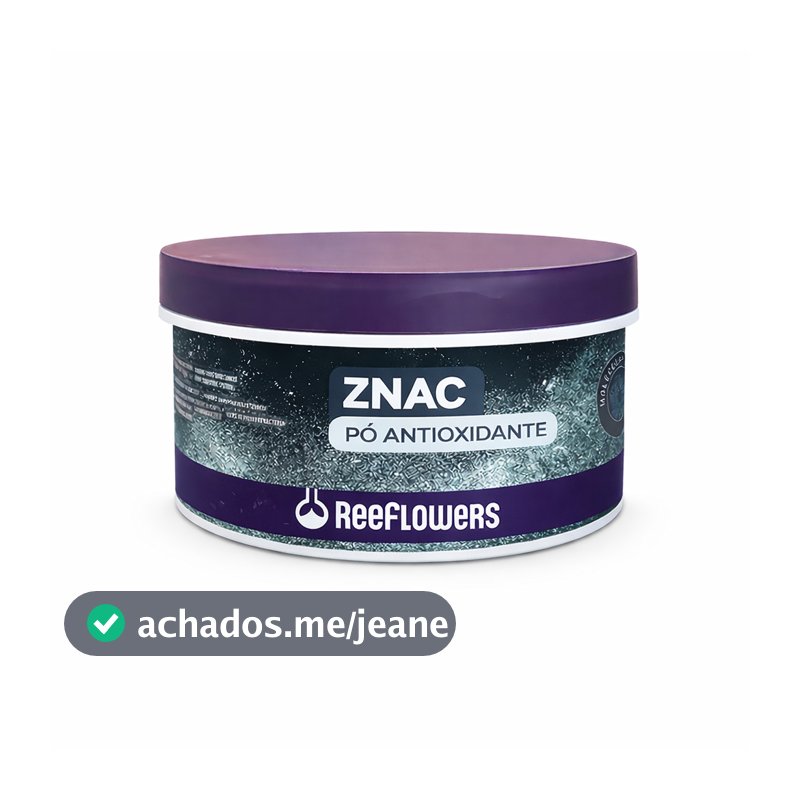 Reeflowers ZNAC 150g Antioxidante Aquário Marinho Remove Toxinas