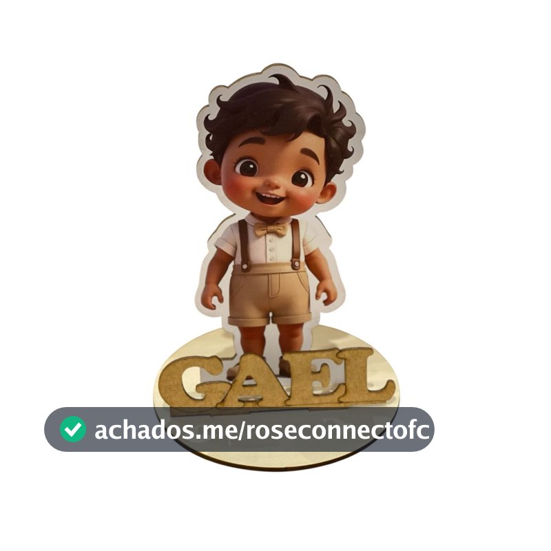 12 Centros de Mesa Caricatura menino foto Personalizado Lembranças