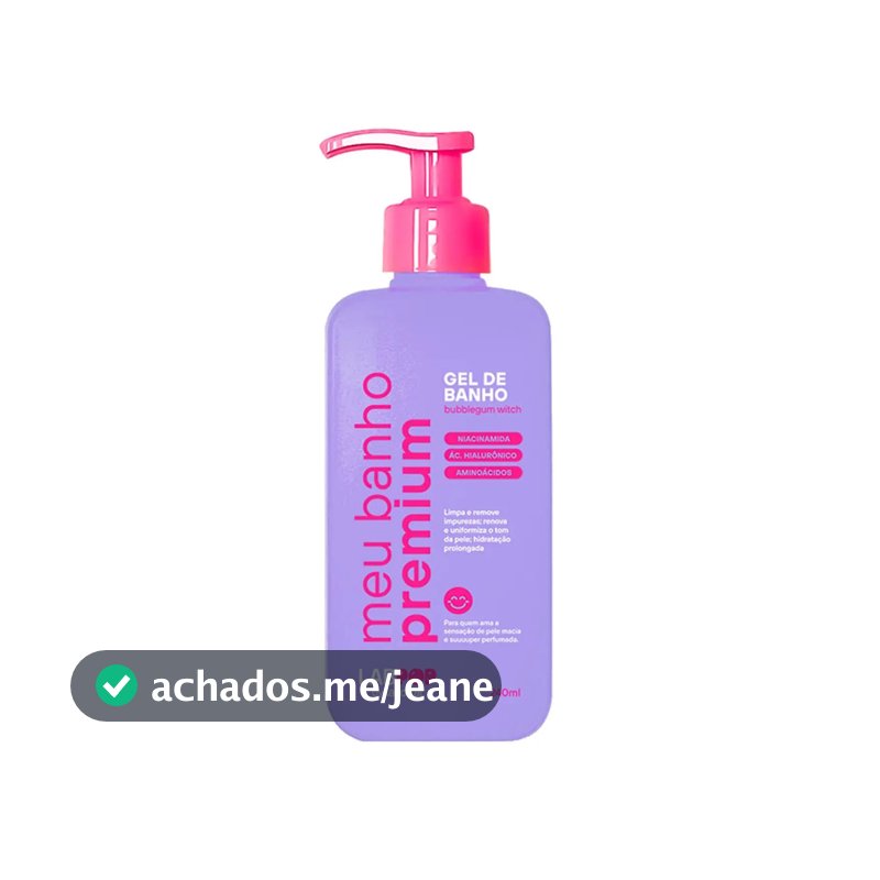 Gel De Banho Premium Bubblegum Witch Labpop  240ml