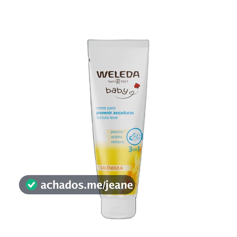 Weleda Babycreme Calêndula - Creme para Assaduras 120ml
