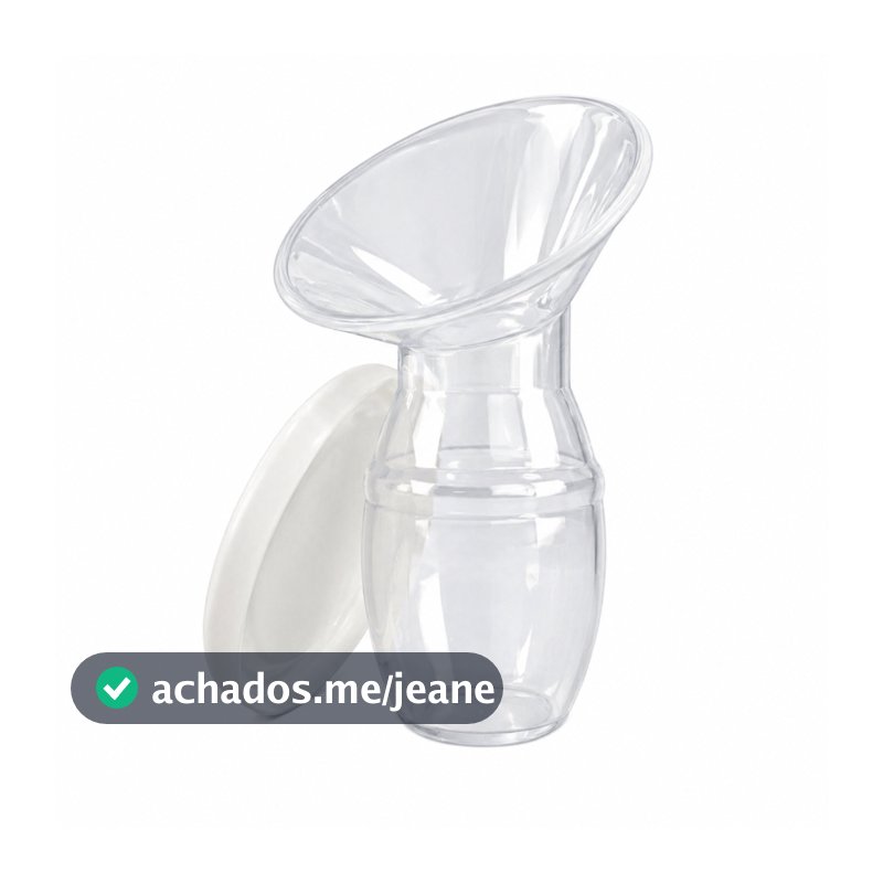 Extrator/Coletor de Leite Materno Silicone – Sucção Natural Reutilizável