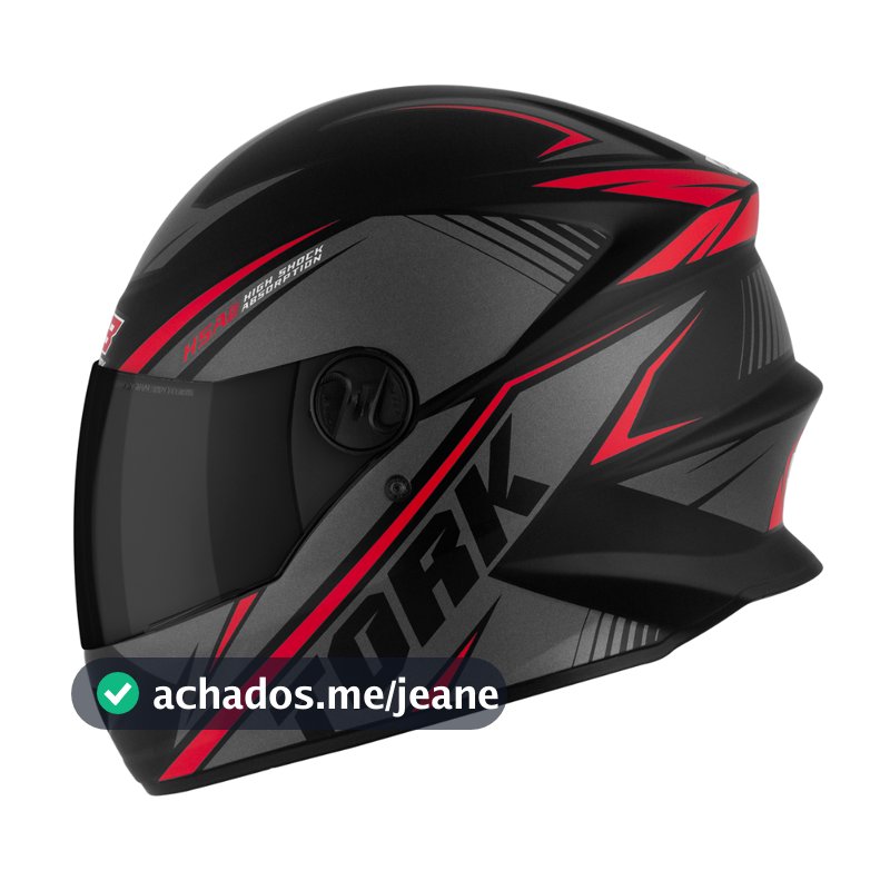 Capacete Pro Tork Modelo R8 Fechado Urbano Masculino e Feminino