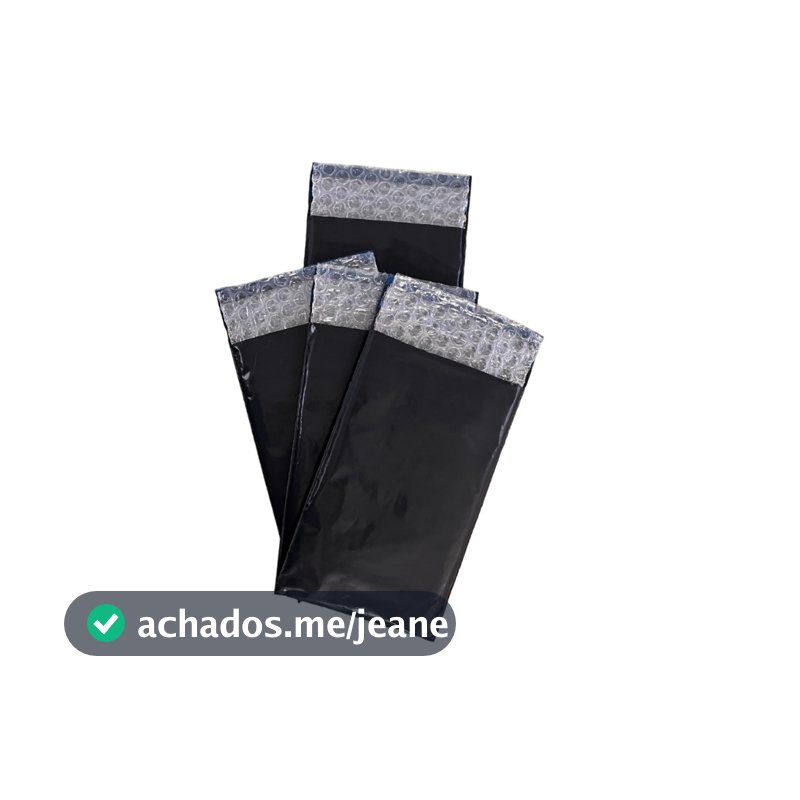 Envelope Plástico Segurança C/ bolha 12x18 Eco Lacre - 100 Unidades