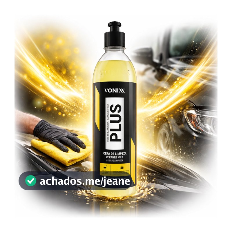 Cera Automotiva Carnaúba Plus Vonixx 500ml
