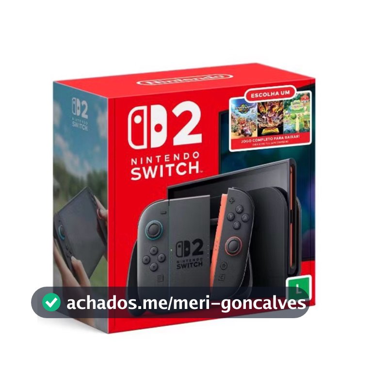 Nintendo Switch 2 lcd 256gb novo