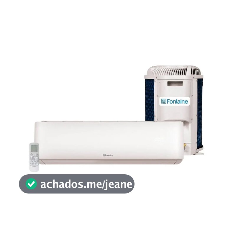 Ar Condicionado Split 12.000 Btus Fontaine Frio FCST12F - 127 Volts