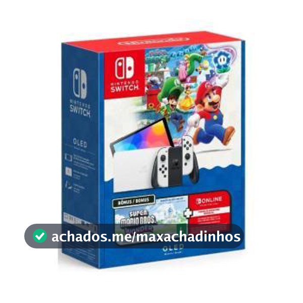 Console Nintendo Switch OLED 64Gb Mario Bros Wonder