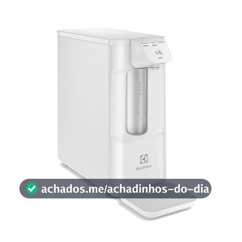 Purificador Electrolux Eletrônico Compacto Experience Pure 4x Digital Branco (PE12B)