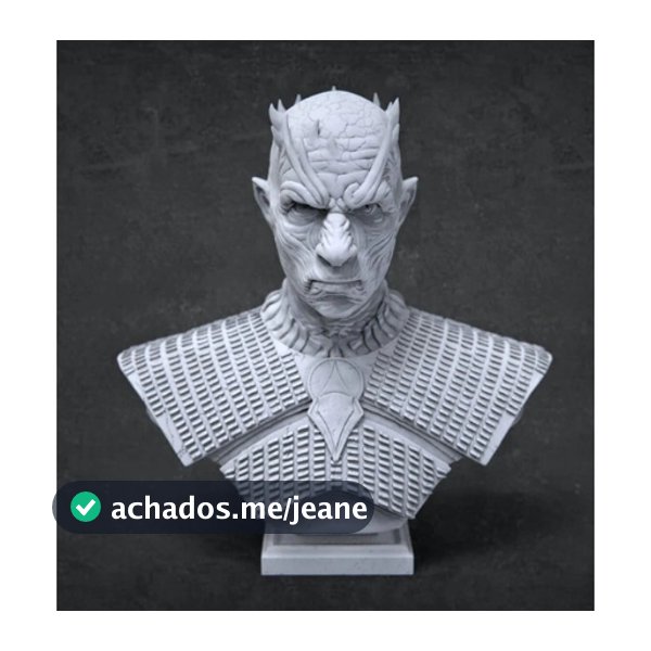 Busto Rei da Noite – Game of Thrones – Colecionável e Decoração Geek 3D geek 3D
