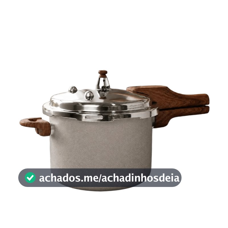 Panela Pressão de 4,2l Indução Cerâmica 4 Válvulas Segurança