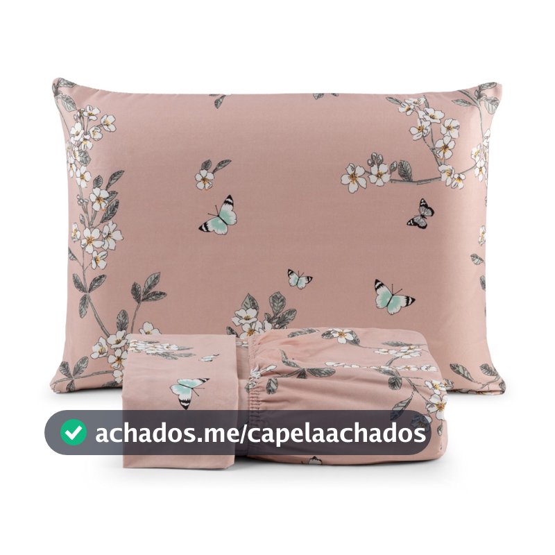 Jogo de Lençol Casal 3 Peças 200 Fios Cama Box com Elástico Macio