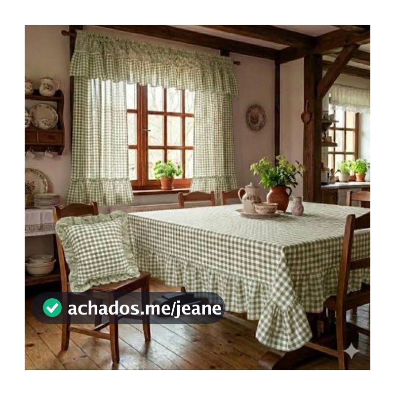 Cortinas para cozinha estilo farm house