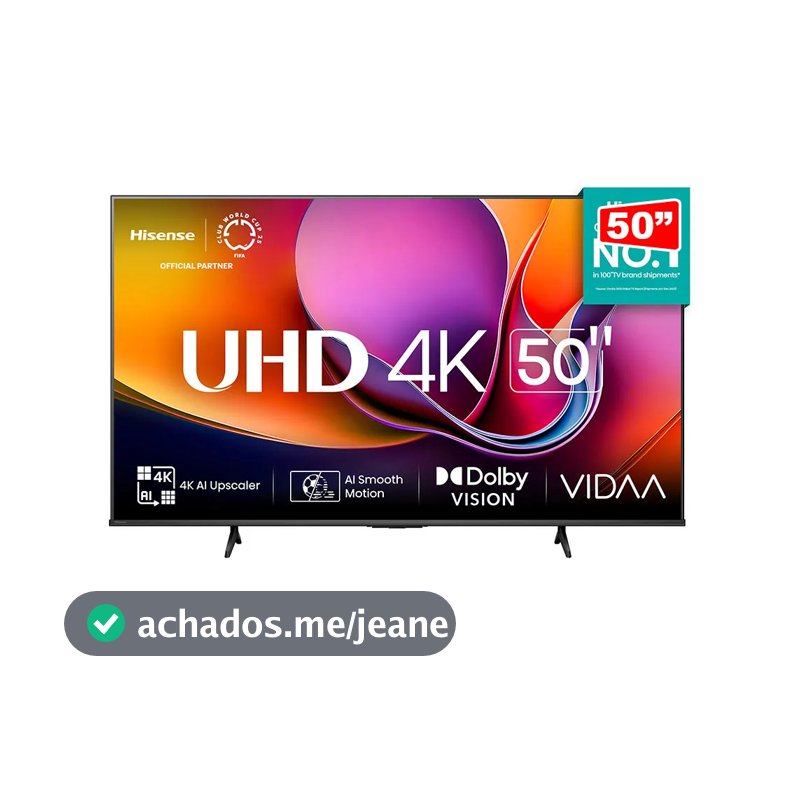Tv Led 4K 50 Hisense 50A6NV