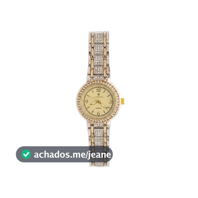 Relógio Feminino Lótus 28mm - LUISDEM Gold Prata Premium Tendência Blogueira Elegante
