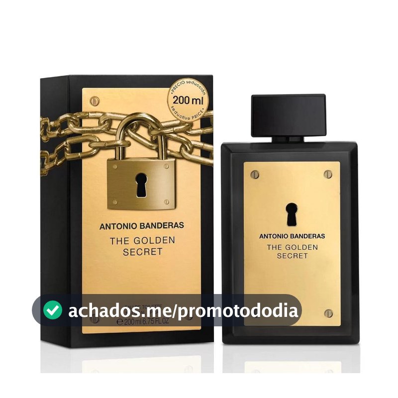 The Golden Secret Masculino Eau de Toilette Antonio Banderas