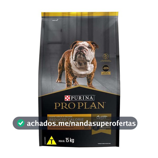 Ração para cães porte médio e grande Pro Plan Purina Reduced Calorie 15kg