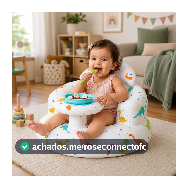 Sofá Insuflável Multifuncional Cadeira De Bebê Alimentando Brinquedos De Banho Para Crianças