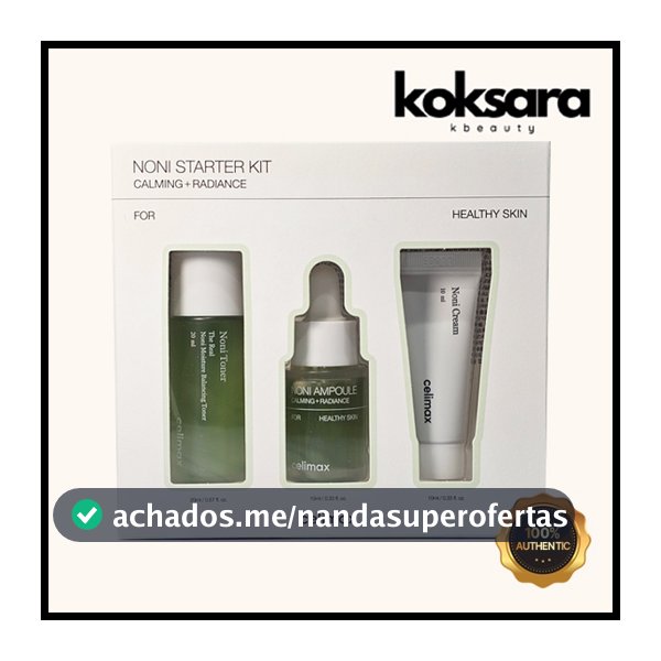 Celimax The Real Noni Starter Kit(Balancing Toner 30ml,Energy Ampule 10ml,Energy Repair Cream 10ml)