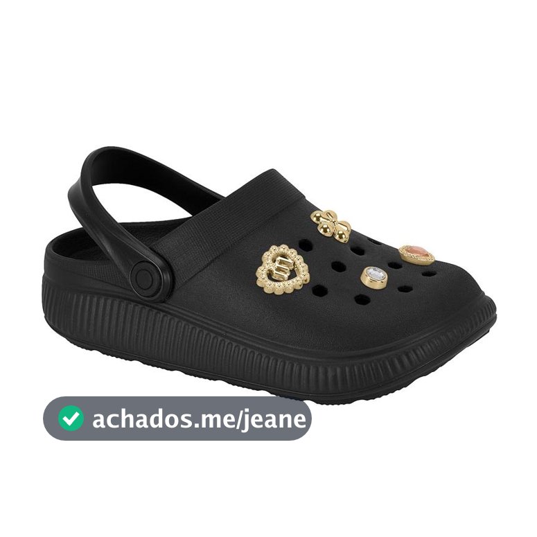 Clog Infantil Menina Modelo Pins Casual Calce Fácil Confortável Original