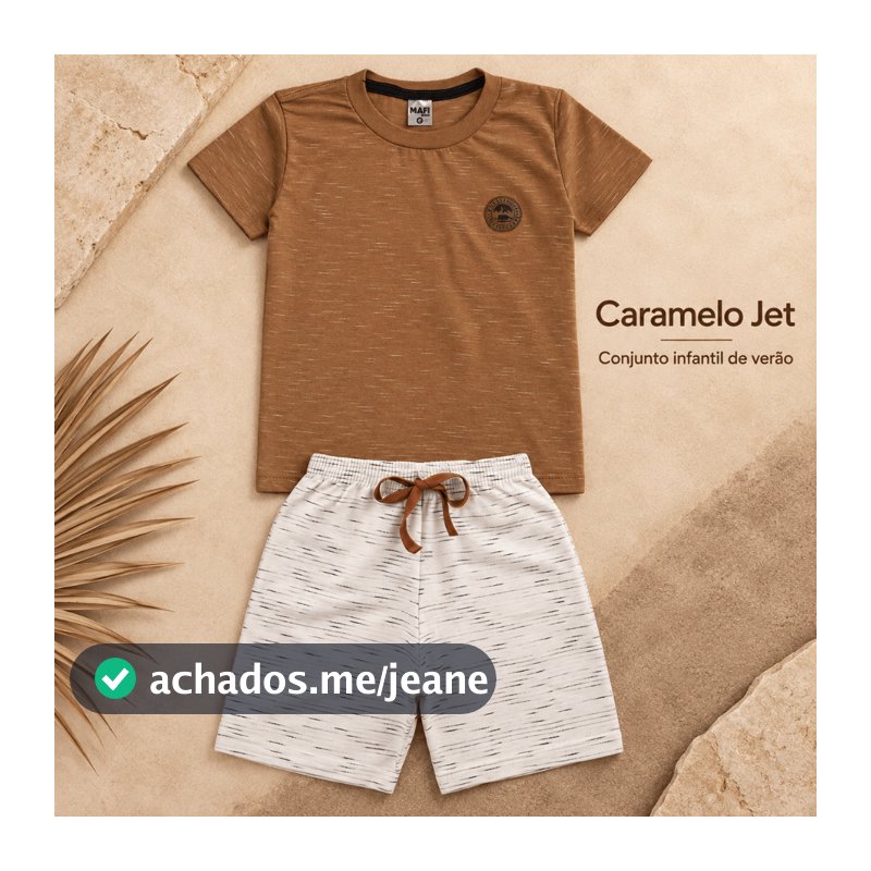 Conjunto Infantil Menino Verão - Mafi Kids