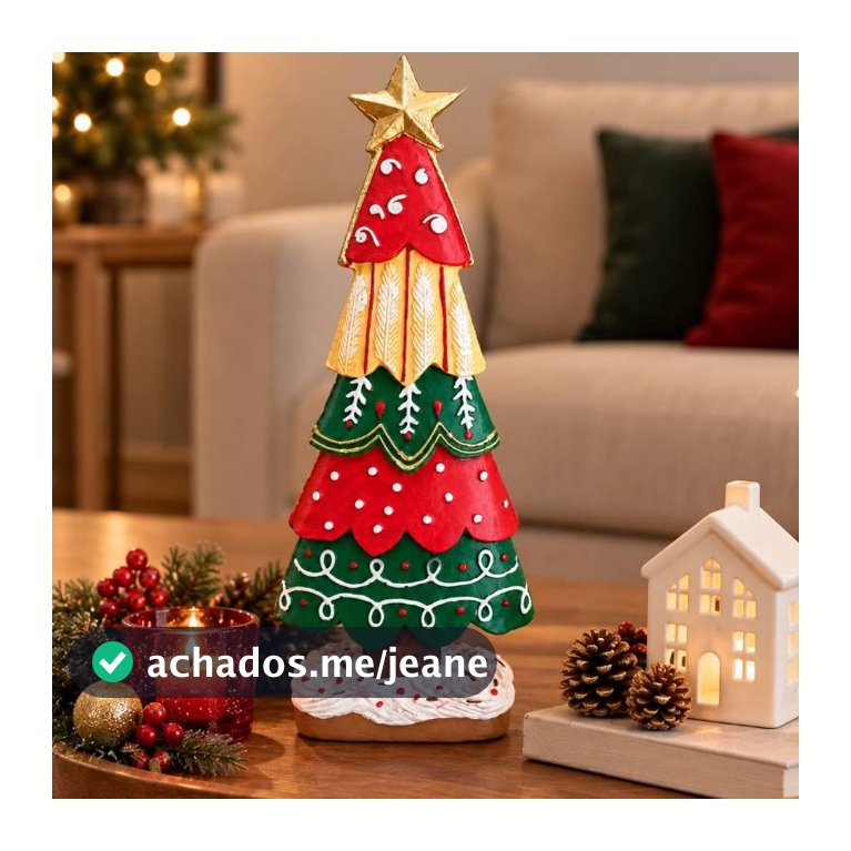 Árvore de Natal decorativa, enfeite de Natal luxo, Decoração Árvore Natalina moderna em gesso