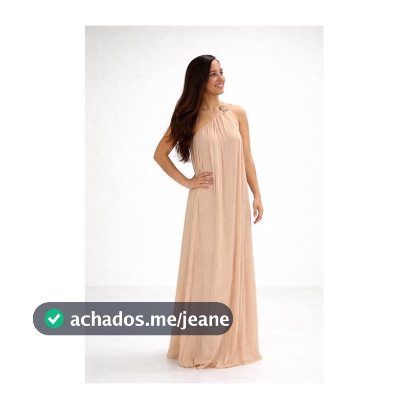 Vestido Longo Um Ombro Só Fluido Elegante – Caimento Perfeito e Conforto