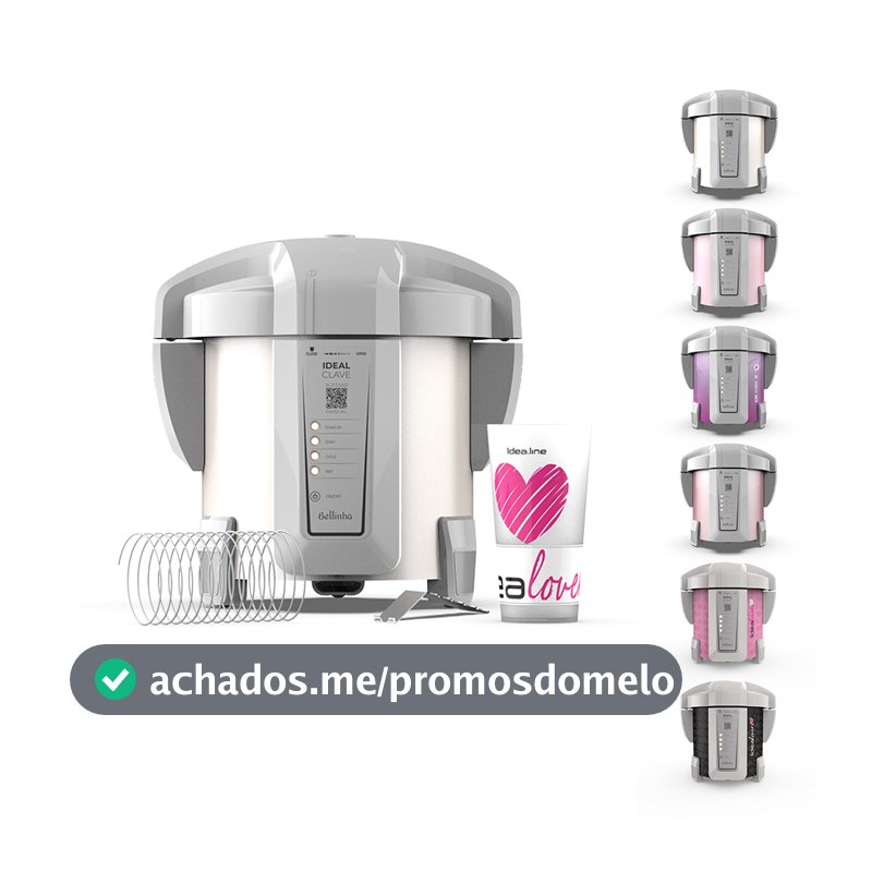 Autoclave Idealclave Bellinha 5 Litros com tecnologia DVM