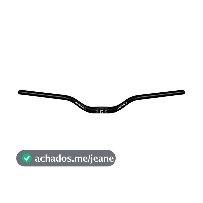 Guidão Alúminio Bike Mtb Absolute 31.8 X 720mm Curvo