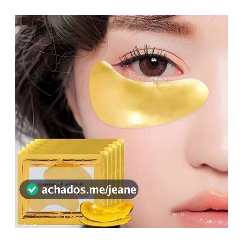 KIT 10 Mascará Para Hidratação Profunda, Redução de Olheiras, Levanta E Limpa A Pele