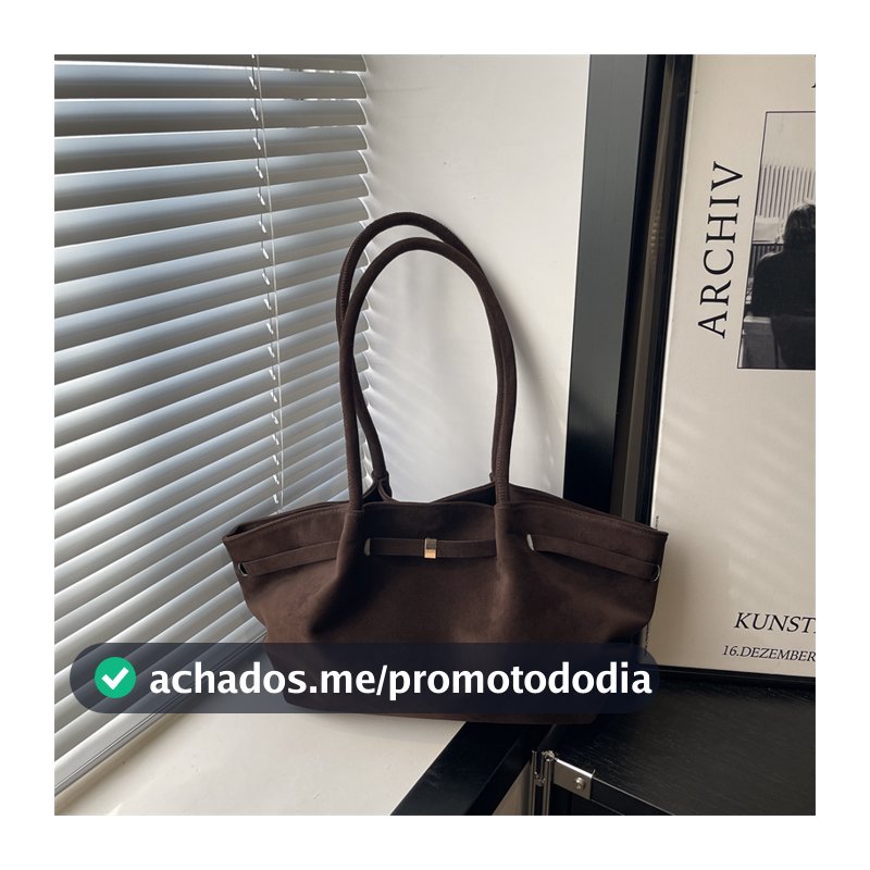 Bolsa De Ombro De Camurça Vintage , Exclusiva De Grande Capacidade Para Estilo Boêmio Mulheres , Ano Novo E Dia Dos Namo