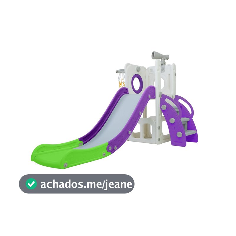 Playground Freso Baby Mini Mundo Infinity 4x1 c/ Escorrega
