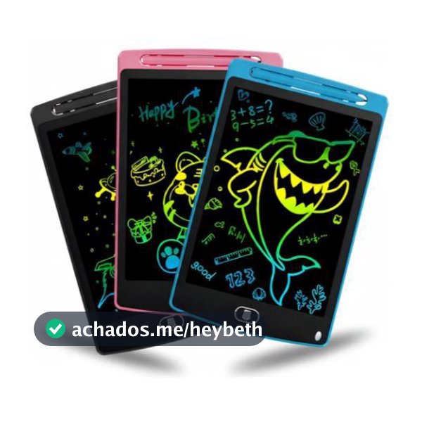 Lousa Mágica Tela Lcd Tablet Infantil De Escrever E Desenhar 10/12 Polegadas brinquedo infantil Para menina e menino