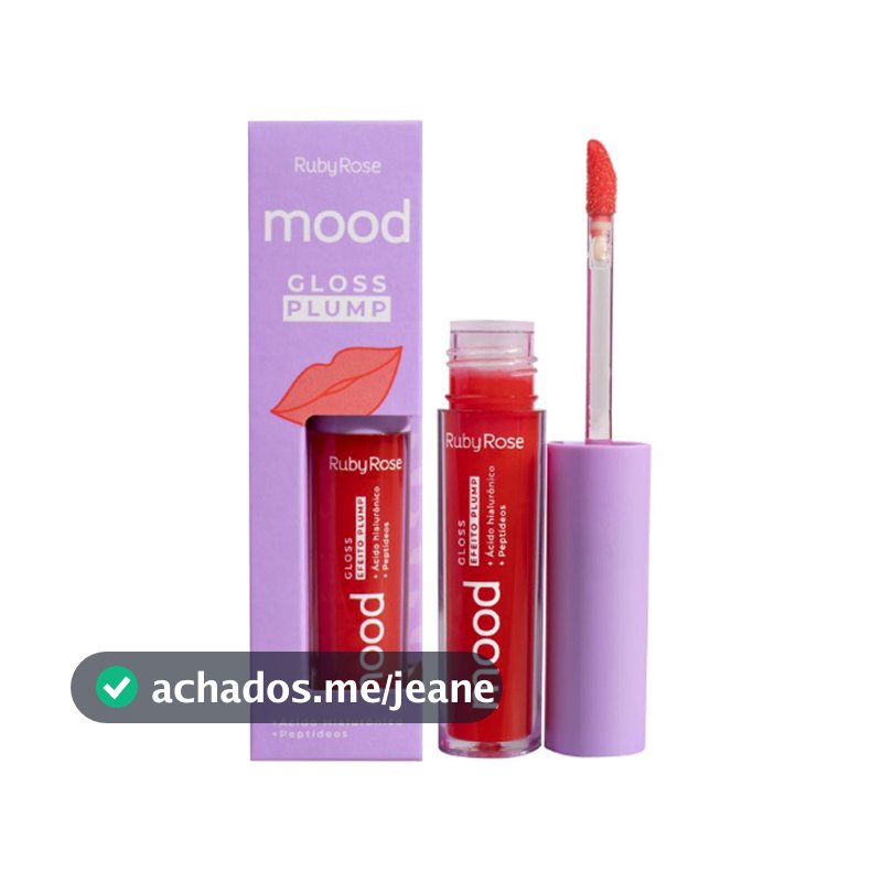 Gloss Labial Ruby Rose Mood  Plump Hb573