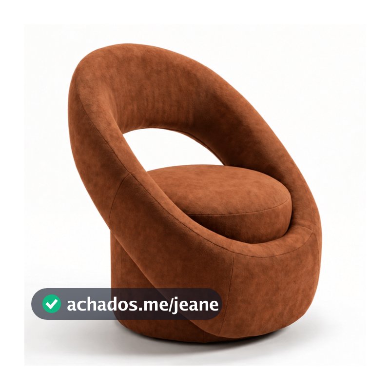 Poltrona Orgânica Curva Boucle Luxo Infinity Casualia