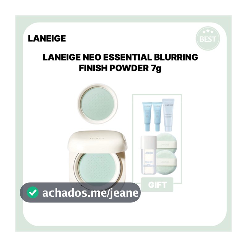 [LANEIGE] NEO ESSENTIAL BLURRING Acabamento Em Pó 7g Da Coreia k-beauty Beleza Coreana