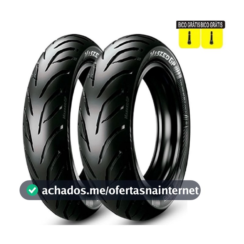 Par de Pneus Twister Cbx 250 Fazer 250 Next 250 Traseiro 130/70-17 E Dianteiro 110/70-17 Ira Masked